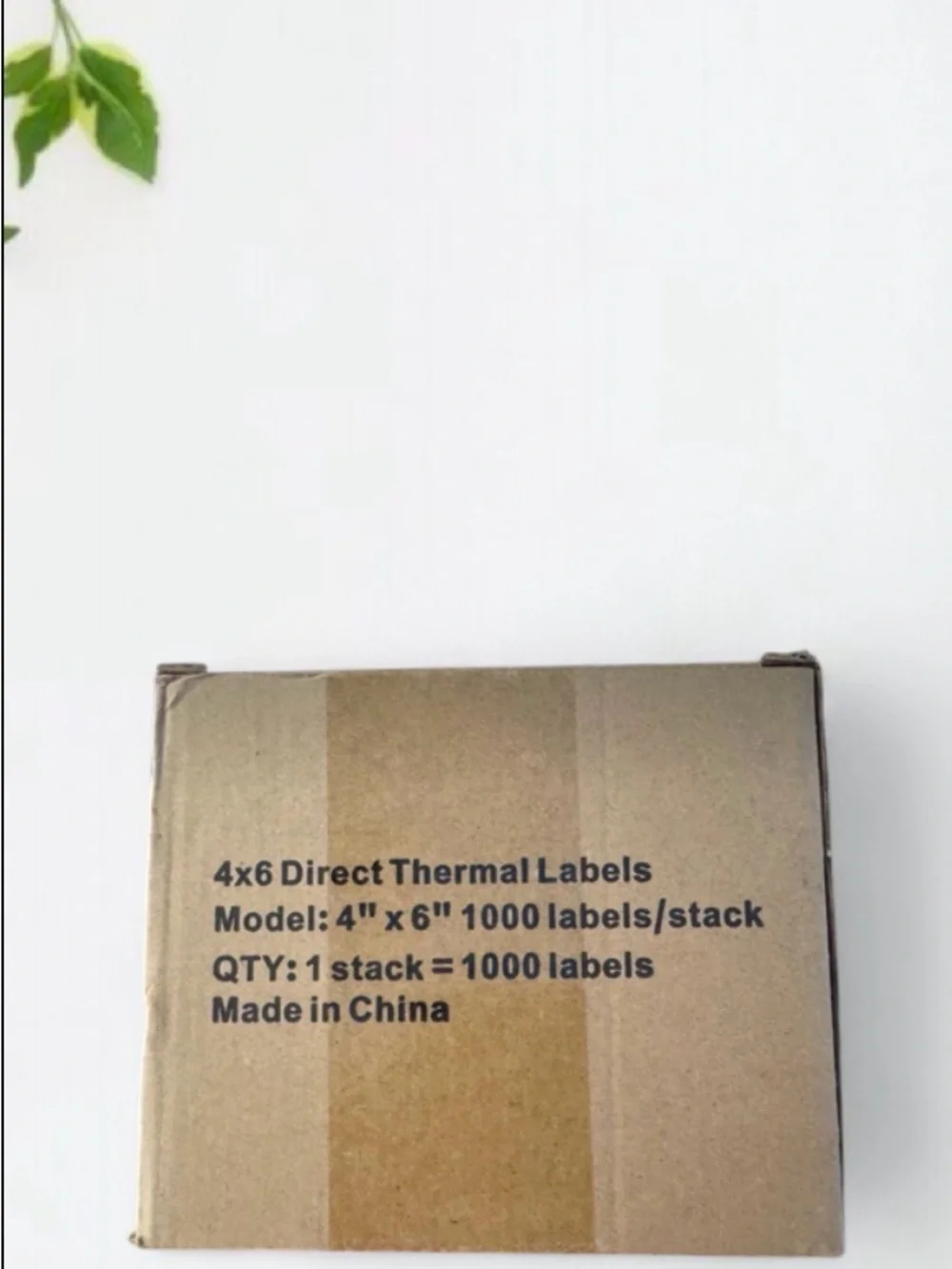 Direct Thermal 4x6 Shipping Labels - White